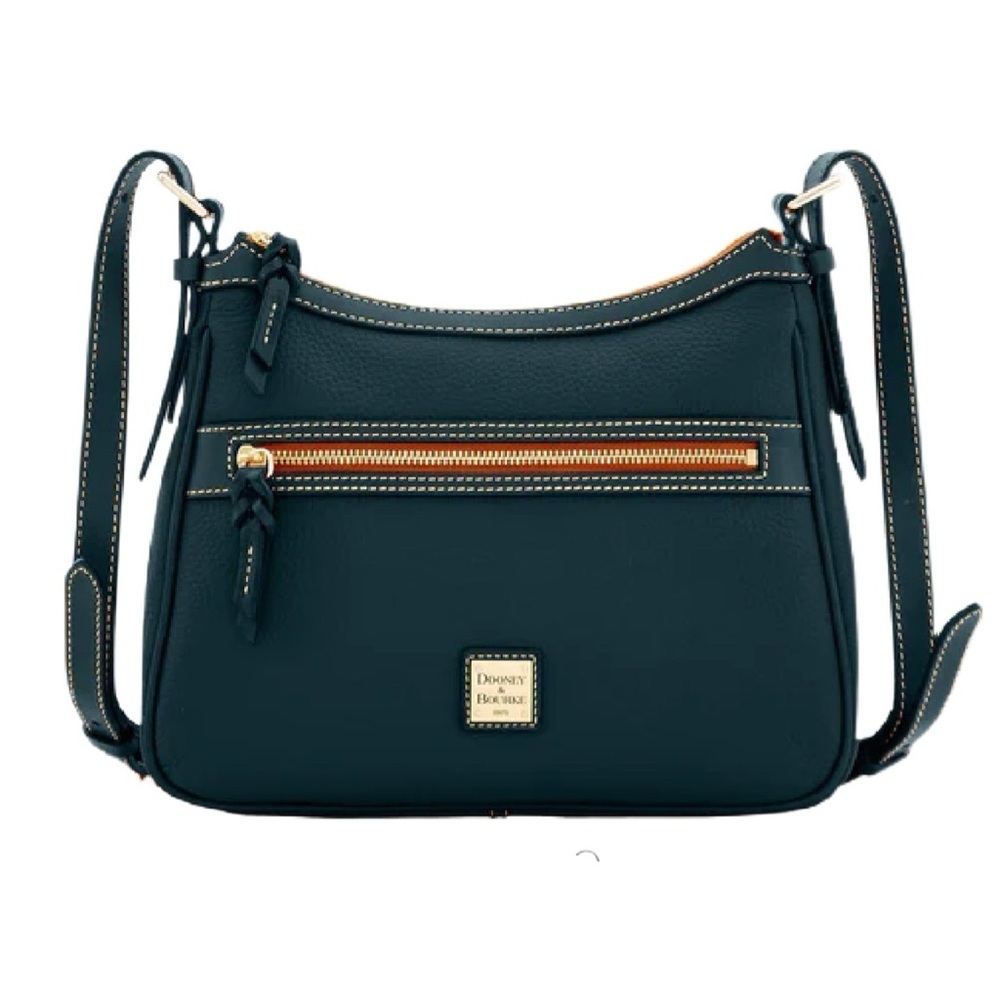 Authentic Dooney & Bourke Pebble Grain Piper in Black - NWOT - MSRP $348